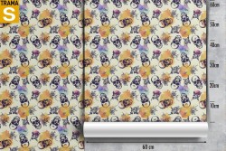 Wallpaper Design and Styles Dark and Modern Skulls
