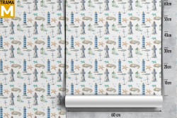 Pirate Decorations and Pattern Wallpaper