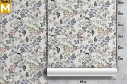 Carta da Parati animali Foglie Natura