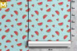 Carta da Parati Decorazioni e Pattern Righe e A pois