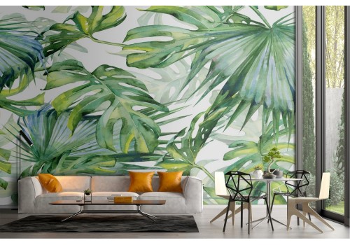 Tropical Leaves Wallpaper