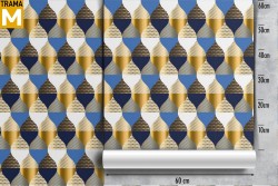 Vintage Geometric Wallpaper