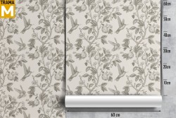 Carta da Parati animali Fiori Natura