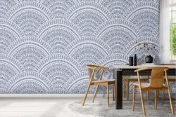 Mandala Wallpaper Oriental decoration pattern.