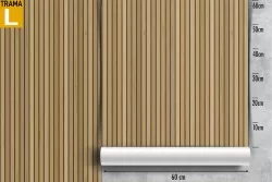 Bamboo wood pattern wallpaper.