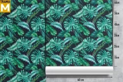 Tropical Modern Leaves Wallpaper