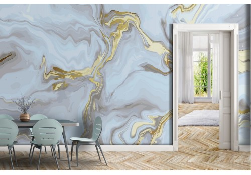 White gold marble surface wallpaper 2