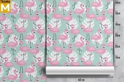 Tropical Animals Birds Wallpaper Decorations and Patterns