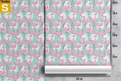 Children's Wallpaper Design and Styles Tropical Birds Animals Decorations and Patterns