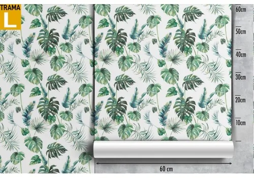 Tropical leaves wallpaper nature decoration. 2