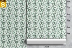 Wallpaper Design and Styles Flora and Fauna Tropical Leaves