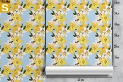 Wallpaper Design and Styles Flora and Fauna Modern Flowers Nature