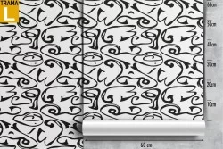 Carta da Parati linee irregolari pattern.
