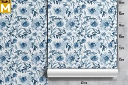 Carta da Parati Fiori Moderna Natura