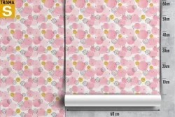 Carta da Parati Bambini Decorazioni e Pattern Righe e A pois