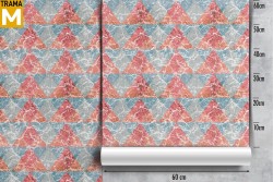 Stylized Geometric Marble Wallpaper