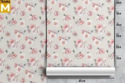 Vintage Nature Flowers Wallpaper