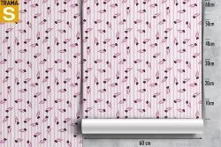 Carta da Parati Flora e Fauna Design e Stili Fiori Natura