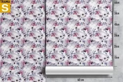 Carta da Parati Design e Stili Flora e Fauna Fiori Natura Moderna