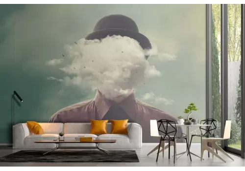 Carta da Parati dipinto astratto moderno 2