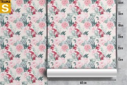 Carta da Parati Design e Stili Flora e Fauna Fiori Natura