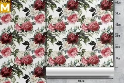 Vintage Nature Flowers Wallpaper