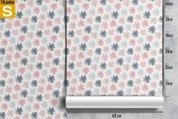 Carta da Parati Design e Stili Flora e Fauna Fiori Natura Stilizzata