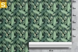 Wallpaper Design and Styles Flora and Fauna Tropical Nature Leaves