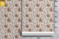 Wallpaper Design and Styles Flora and Fauna Animals Flowers Nature Vintage