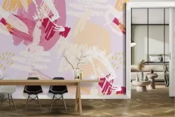 Abstract extravagant wallpaper decoration.