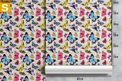 Wallpaper Design and Styles Flora and Fauna Modern Nature Animals Writings