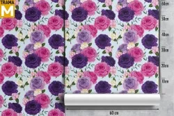 Modern Nature Flowers Wallpaper