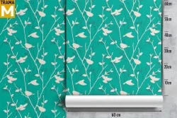 Animal Wallpaper Stylized Leaves Nature