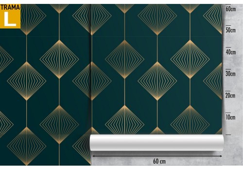 Art Deco Luxury Geometric Wallpaper. 2