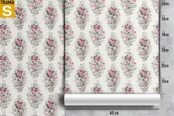 Carta da Parati Design e Stili Flora e Fauna Fiori Natura Vintage